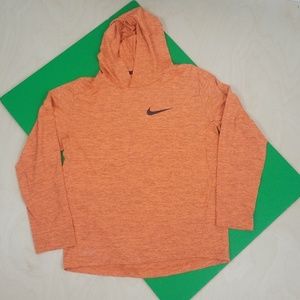 NIKE DryFit Boys Hoodie Tee Long Sleeve Large